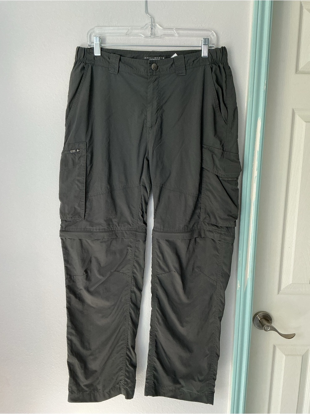 Men's Convertible Cargo Pants - Black